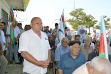 Эльчин Мирзабейли встретился с избирателями в селе Гагали и городе Агсу (ФОТО)