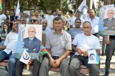 Эльчин Мирзабейли встретился с избирателями в селе Гагали и городе Агсу (ФОТО)