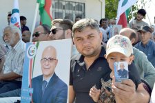 Эльчин Мирзабейли встретился с избирателями в селе Гагали и городе Агсу (ФОТО)