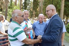 Эльчин Мирзабейли встретился с избирателями в селе Гагали и городе Агсу (ФОТО)