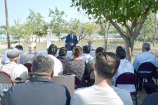 Эльчин Мирзабейли встретился с избирателями в селе Гагали и городе Агсу (ФОТО)