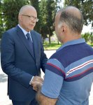 Эльчин Мирзабейли встретился с избирателями в селе Гагали и городе Агсу (ФОТО)