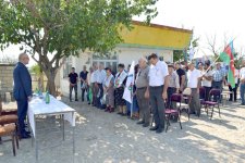 Эльчин Мирзабейли встретился с избирателями в селе Гагали и городе Агсу (ФОТО)