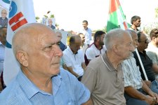 Эльчин Мирзабейли встретился с избирателями в селе Гагали и городе Агсу (ФОТО)