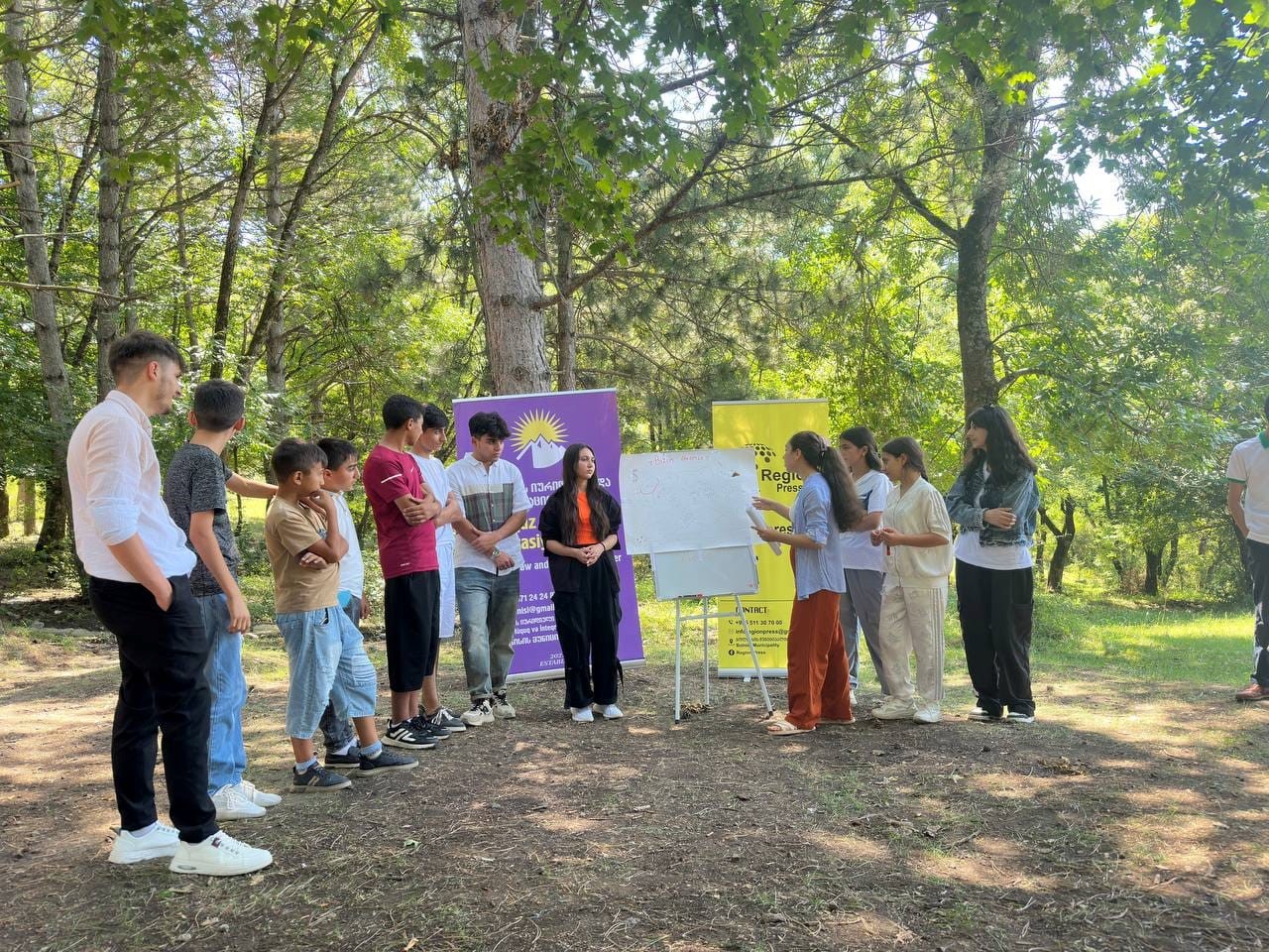 В Болниси прошел I летний лагерь молодежи (ФОТО)