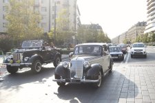 В Баку состоялись автопробег и выставка классических автомобилей (ФОТО)