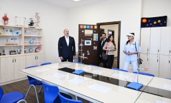Президент Ильхам Алиев и Первая леди Мехрибан Алиева приняли участие в открытии школы LANDAU и апарт-отеля The Grand в центре отдыха Sea Breeze (ФОТО/ВИДЕО)