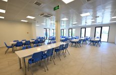 Президент Ильхам Алиев и Первая леди Мехрибан Алиева приняли участие в открытии школы LANDAU и апарт-отеля The Grand в центре отдыха Sea Breeze (ФОТО/ВИДЕО)