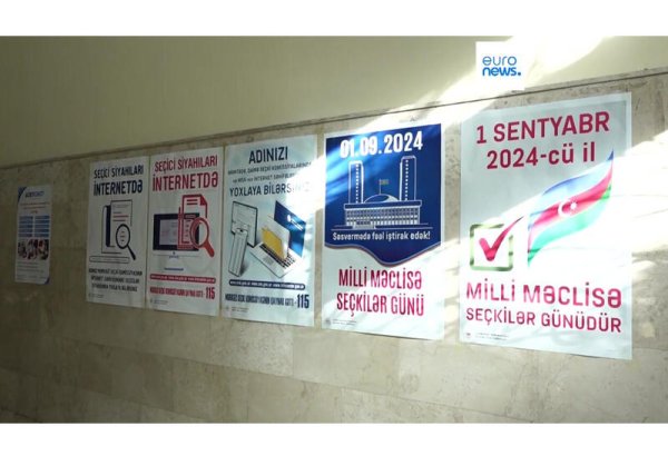 Телеканал Euronews посвятил видеорепортаж парламентским выборам в Азербайджане (ВИДЕО)