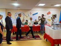 Представители МПА СНГ наблюдают за парламентскими выборами в Азербайджане (ФОТО)