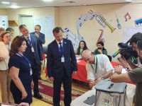 Представители МПА СНГ наблюдают за парламентскими выборами в Азербайджане (ФОТО)