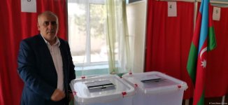 В Абшеронском районе наблюдается активность избирателей (ФОТО)