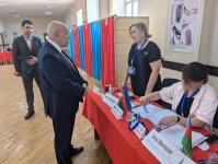 Глава миссии наблюдателей от СНГ ознакомился с процессом голосования на парламентских выборах в Азербайджане (ФОТО)