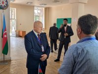 Глава миссии наблюдателей от СНГ ознакомился с процессом голосования на парламентских выборах в Азербайджане (ФОТО)