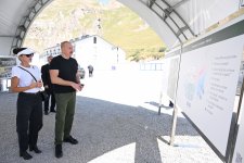 Президент Ильхам Алиев и Первая леди Мехрибан Алиева ознакомились со строительными работами в Лечебно-рекреационном комплексе «Истису» (ВИДЕО/ФОТО)