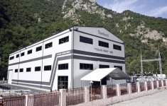 Президент Ильхам Алиев и Первая леди Мехрибан Алиева приняли участие в открытии гидроэлектростанции «Юхары Венг» на реке Тертер в Кяльбаджарском районе (ВИДЕО/ФОТО)