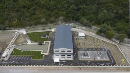 Президент Ильхам Алиев и Первая леди Мехрибан Алиева приняли участие в открытии гидроэлектростанции «Юхары Венг» на реке Тертер в Кяльбаджарском районе (ВИДЕО/ФОТО)