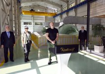 Президент Ильхам Алиев и Первая леди Мехрибан Алиева приняли участие в открытии гидроэлектростанции «Юхары Венг» на реке Тертер в Кяльбаджарском районе (ВИДЕО/ФОТО)
