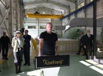 Президент Ильхам Алиев и Первая леди Мехрибан Алиева приняли участие в открытии гидроэлектростанции «Юхары Венг» на реке Тертер в Кяльбаджарском районе (ВИДЕО/ФОТО)