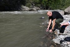 Президент Ильхам Алиев и Первая леди Мехрибан Алиева приняли участие в открытии гидроэлектростанции «Юхары Венг» на реке Тертер в Кяльбаджарском районе (ВИДЕО/ФОТО)