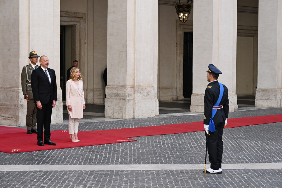 В Риме состоялась встреча Президента Азербайджана Ильхама Алиева с председателем Совета министров Италии Джорджей Мелони (ВИДЕО/ФОТО)