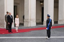 В Риме состоялась встреча Президента Азербайджана Ильхама Алиева с председателем Совета министров Италии Джорджей Мелони (ВИДЕО/ФОТО)