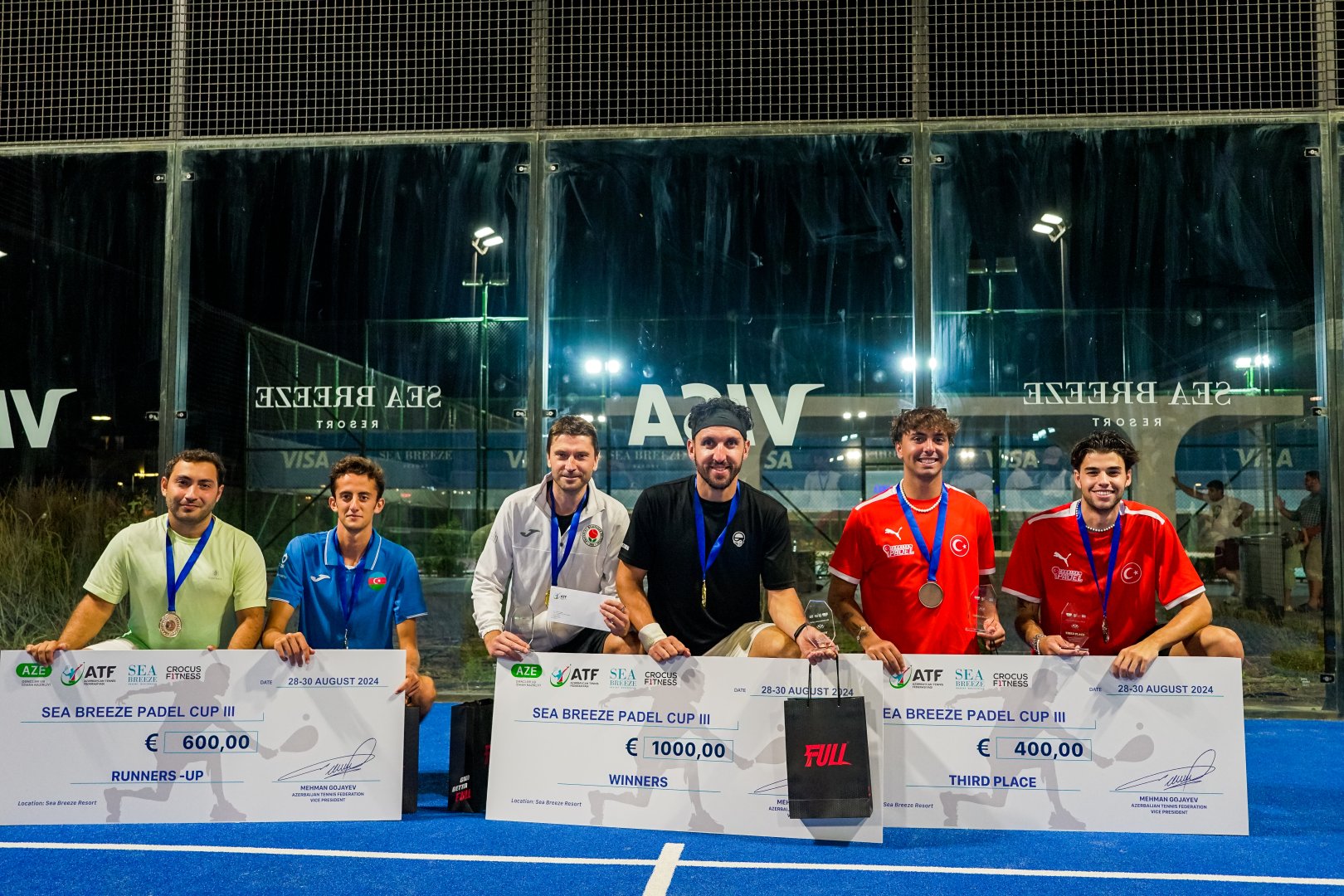 В Баку определились победители международного турнира по падел-теннису (ФОТО)