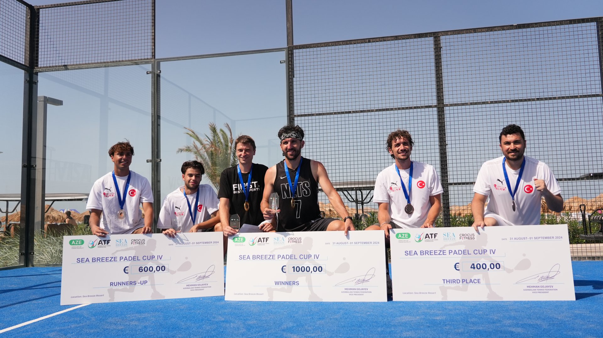 В Баку определились победители международного турнира по падел-теннису (ФОТО)