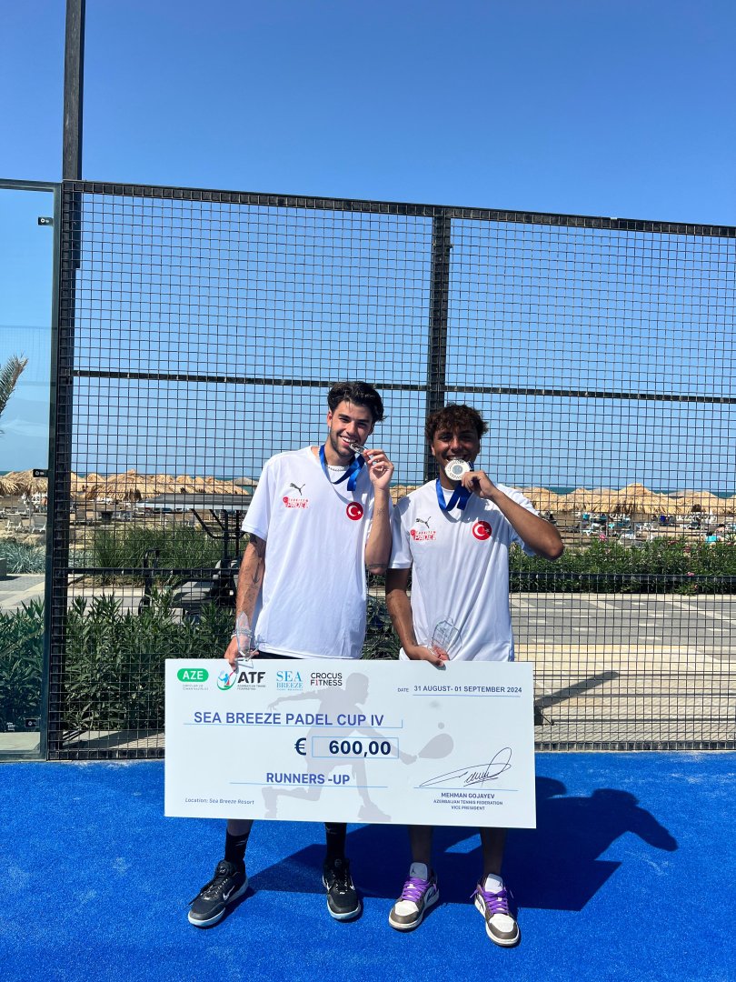 В Баку определились победители международного турнира по падел-теннису (ФОТО)