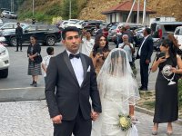 В городе Шуша проходит первая за 32 года свадебная церемония (ФОТО)