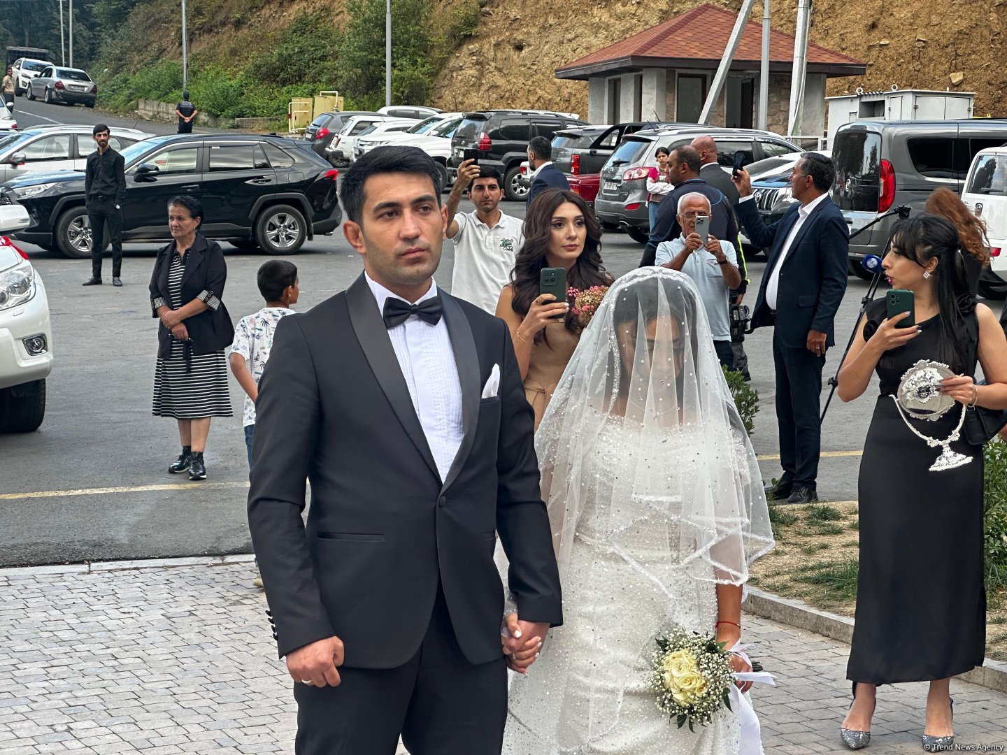 В городе Шуша проходит первая за 32 года свадебная церемония (ФОТО)