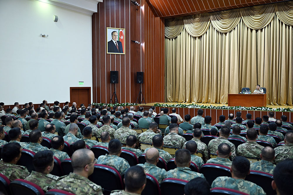 В армии Азербайджана состоялись сборы по материально-техническому обеспечению (ФОТО)