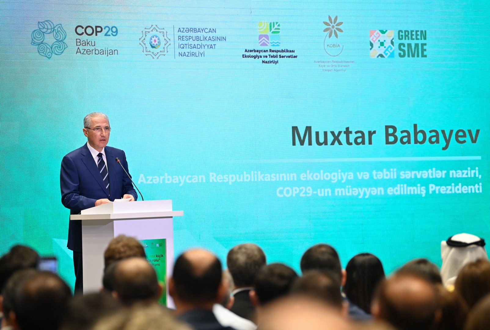 В Баку состоялась конференция «Роль малого и среднего бизнеса в зеленой экономике» (ФОТО)