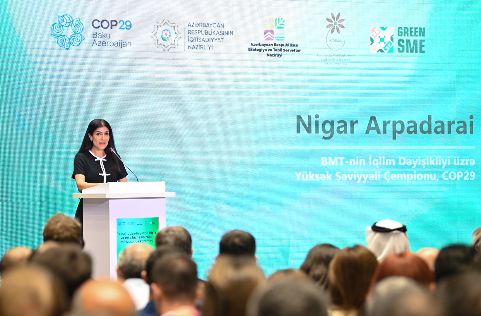 В Баку состоялась конференция «Роль малого и среднего бизнеса в зеленой экономике» (ФОТО)