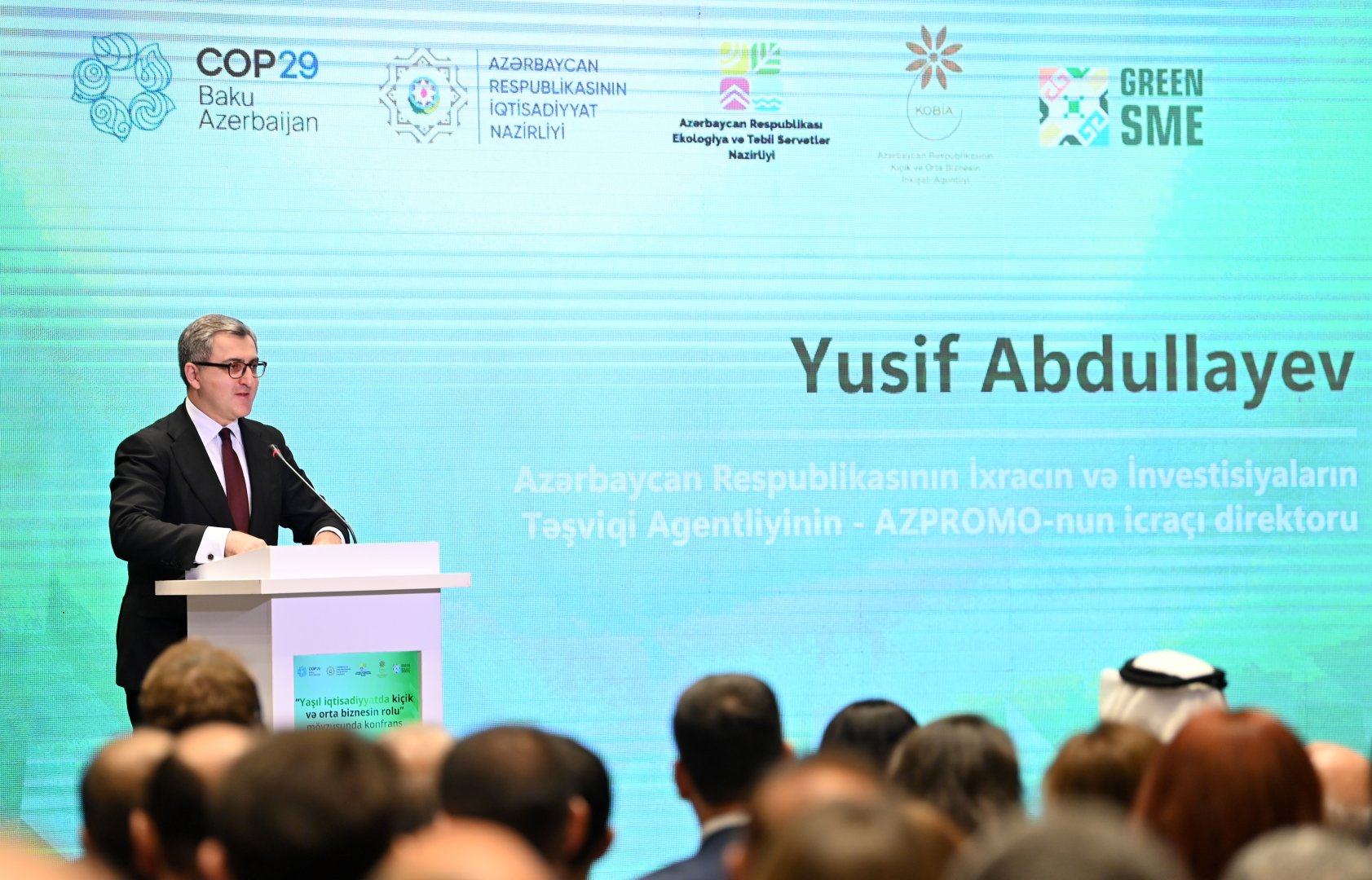 В Баку состоялась конференция «Роль малого и среднего бизнеса в зеленой экономике» (ФОТО)