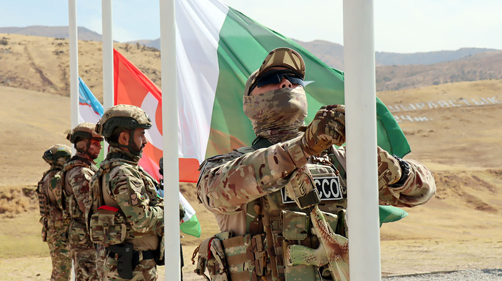 Состоялась церемония открытия многонационального учения "Бесконечное братство - III" (ФОТО)