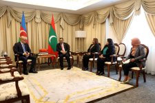 Посол Азербайджана вручил верительные грамоты Президенту Мальдив (ФОТО)