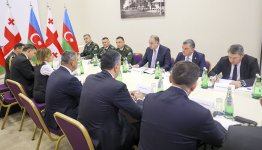 Министры обороны Азербайджана и Грузии обсудили ситуацию в регионе (ФОТО)