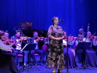 В Гянджинской филармонии состоялся концерт, посвященный творчеству народного артиста Мобиля Ахмедова (ФОТО)