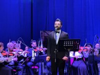 В Гянджинской филармонии состоялся концерт, посвященный творчеству народного артиста Мобиля Ахмедова (ФОТО)