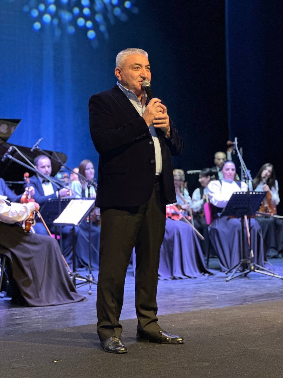 В Гянджинской филармонии состоялся концерт, посвященный творчеству народного артиста Мобиля Ахмедова (ФОТО)