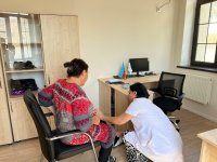 Минздрав организовал в Агдеринском районе выездные медосмотры населения (ФОТО)