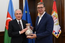 Президент Сербии обсудил с Мухтаром Бабаевым подготовку к COP29 (ФОТО)