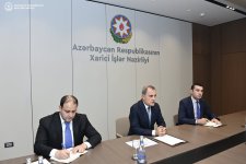 Джейхун Байрамов принял нового посла Катара (ФОТО)