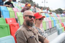 Яркие моменты соревнований "Формулы-1" в Баку (Фоторепортаж)