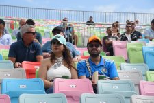 Яркие моменты соревнований "Формулы-1" в Баку (Фоторепортаж)