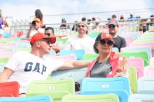 Яркие моменты соревнований "Формулы-1" в Баку (Фоторепортаж)