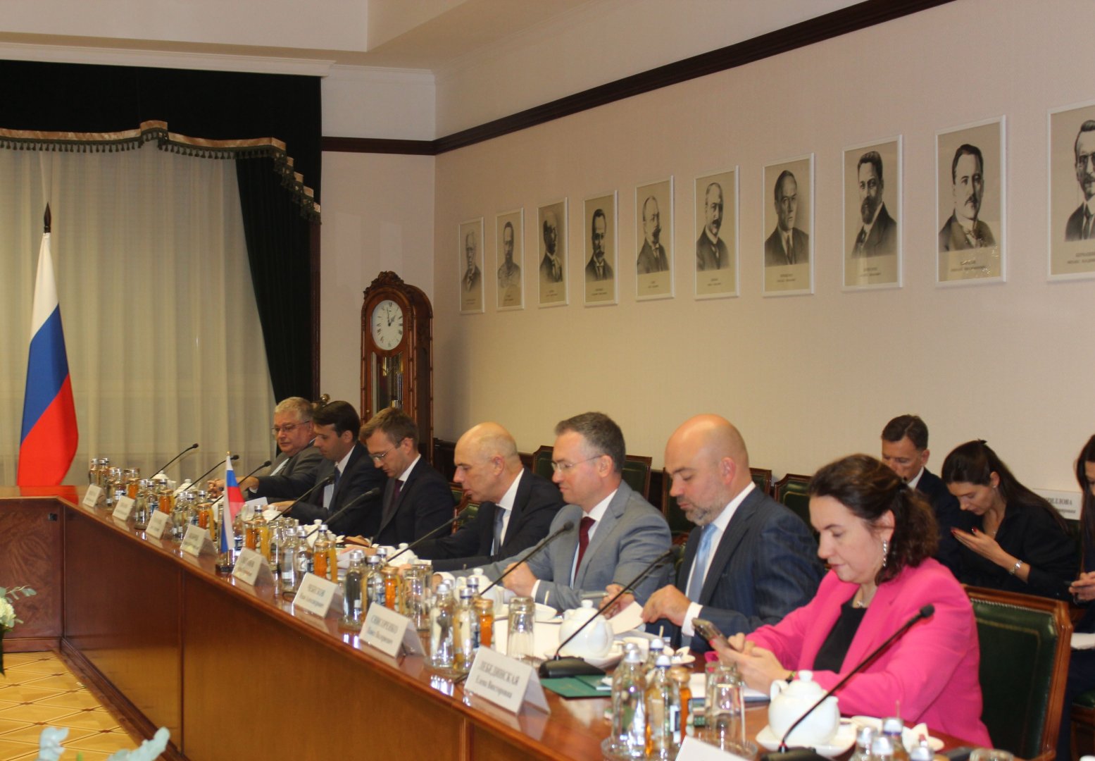 Состоялось первое заседание азербайджано-российского финансового диалога (ФОТО)