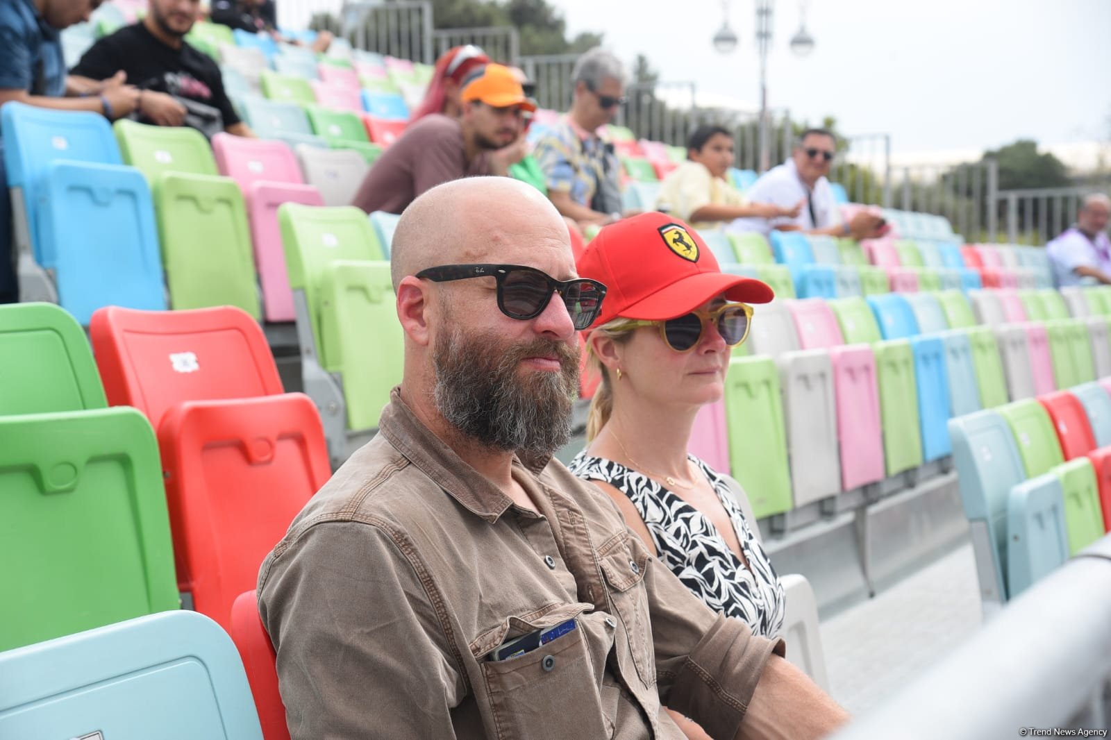 Яркие моменты соревнований "Формулы-1" в Баку (Фоторепортаж)