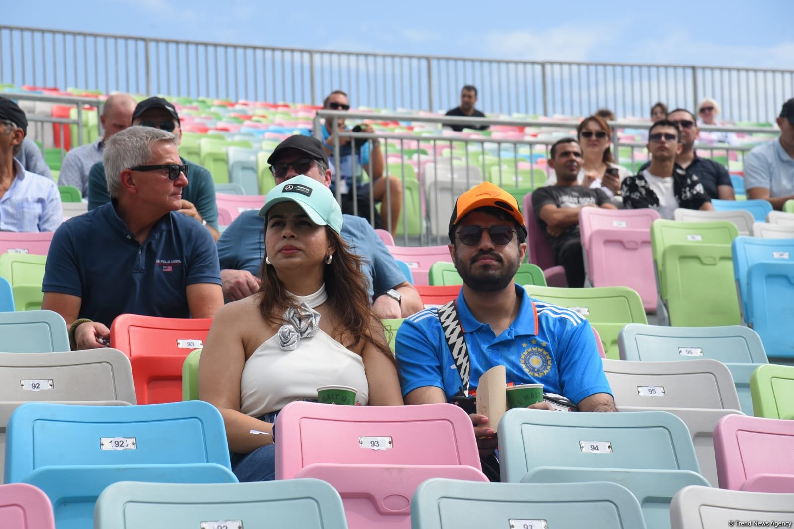 Яркие моменты соревнований "Формулы-1" в Баку (Фоторепортаж)